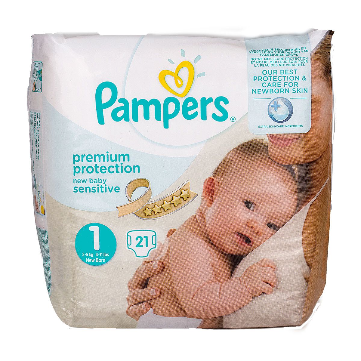 New Baby Sensitive 21 couches 2-5kg (taille 1)