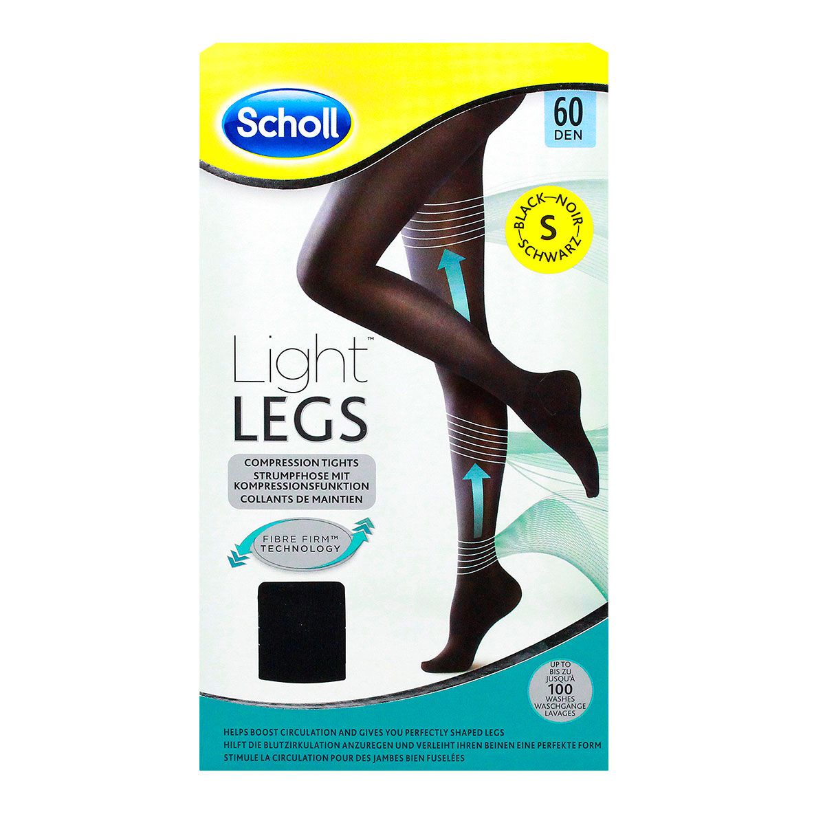 Collants Light Legs Noir 20 Den Taille XL