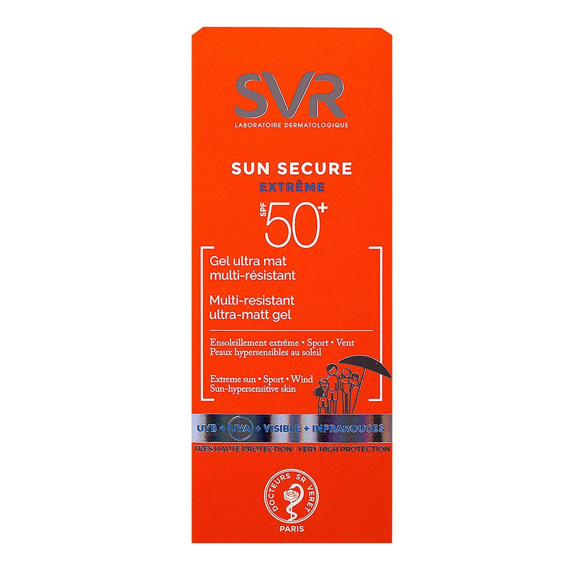 Sun Secure extrême gel ultra mat SPF50+ 30ml