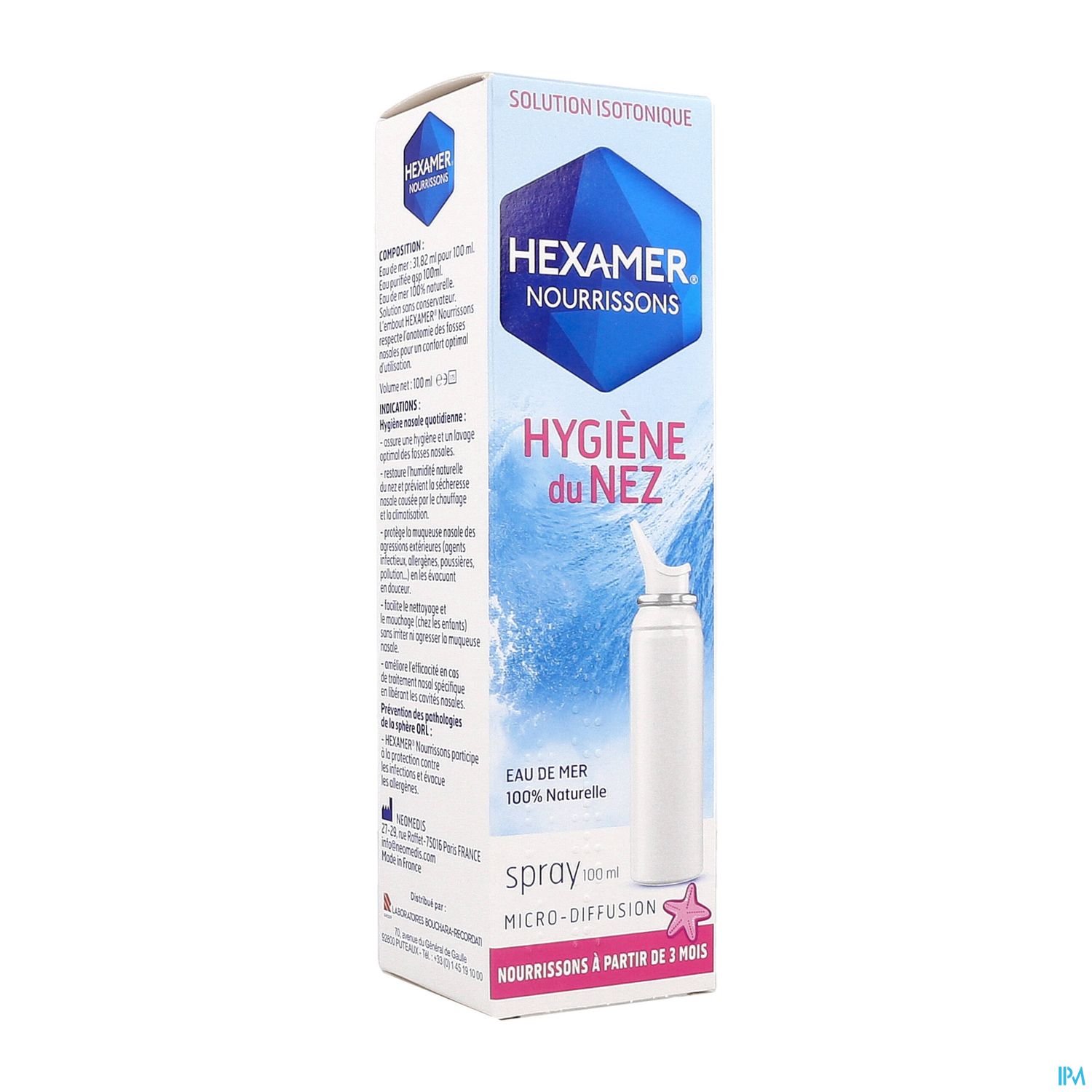 HYGIENE NASALE NOURRISSONS 100ml