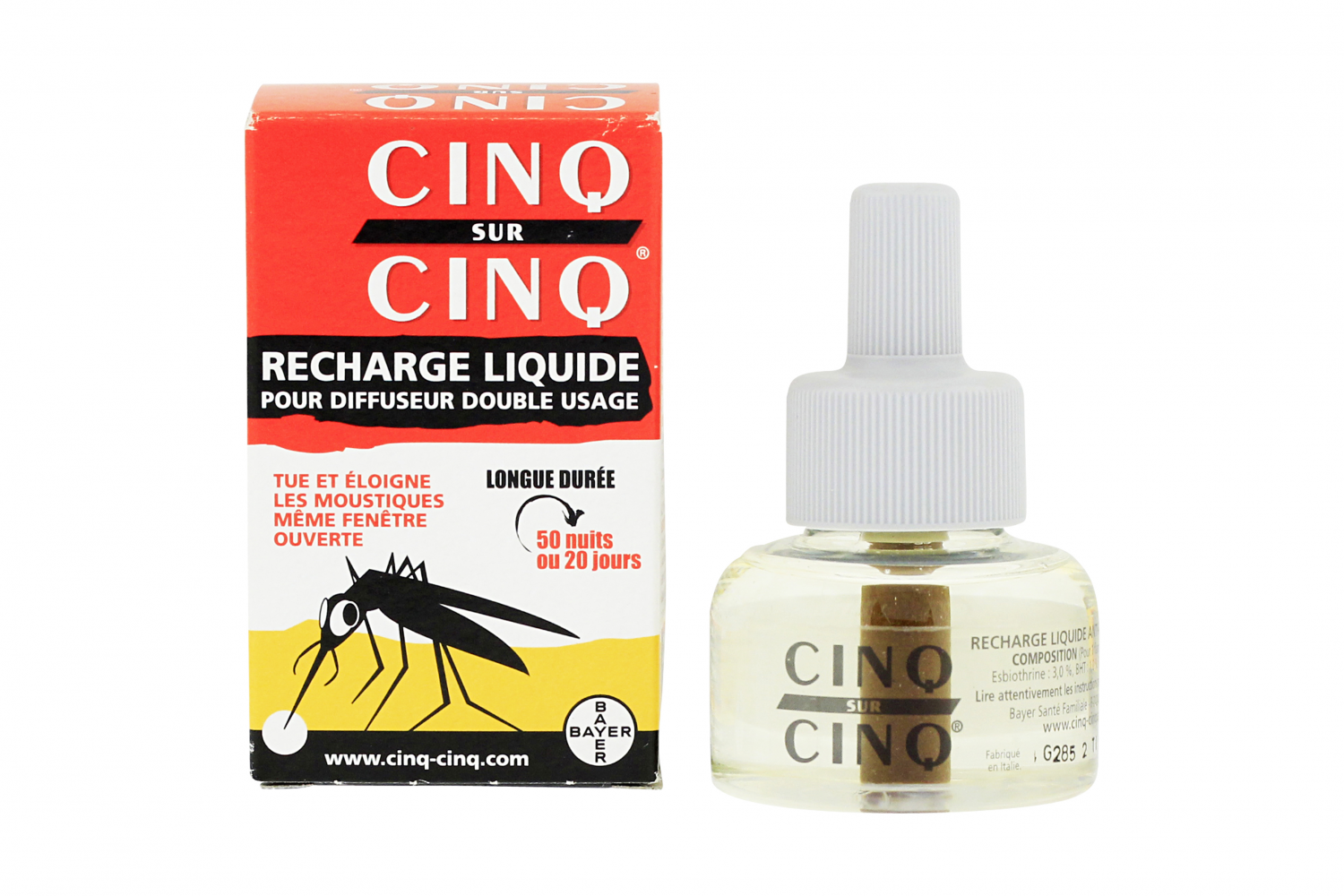 Recharge liquide pour diffuseur double usage