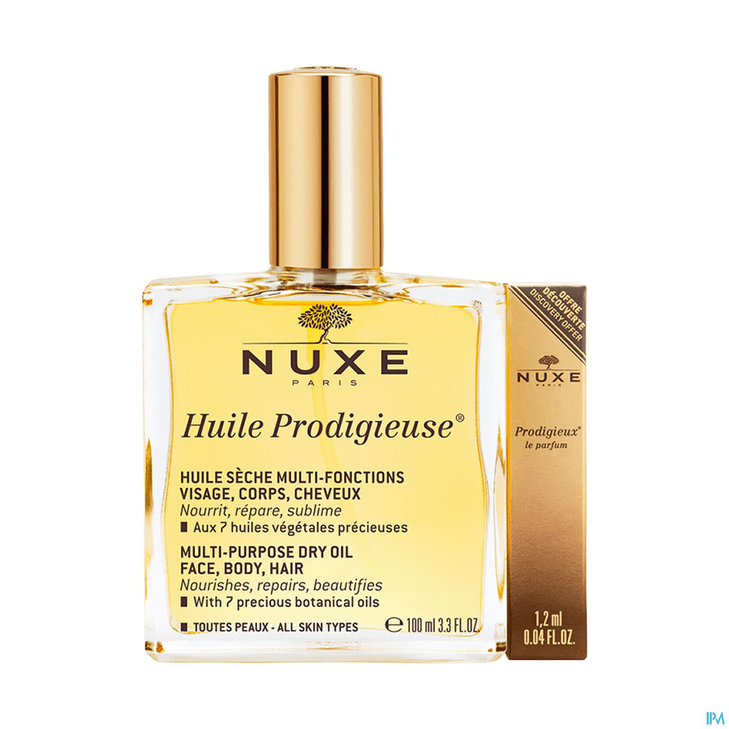 NUXE HLE PRODIGIEUSE 100ML+PARFUM