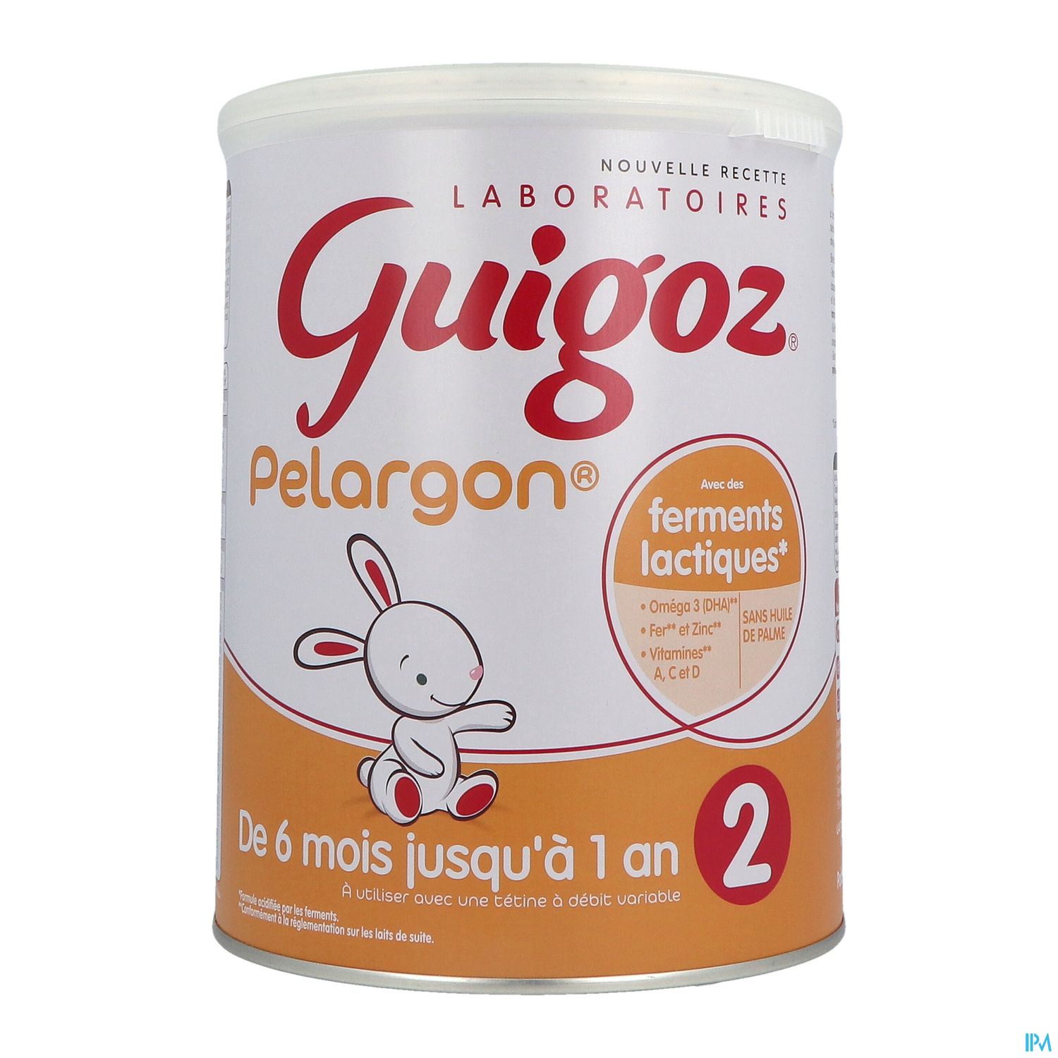 GUIGOZ LAIT TRANSIT 2AGE PDR 800G