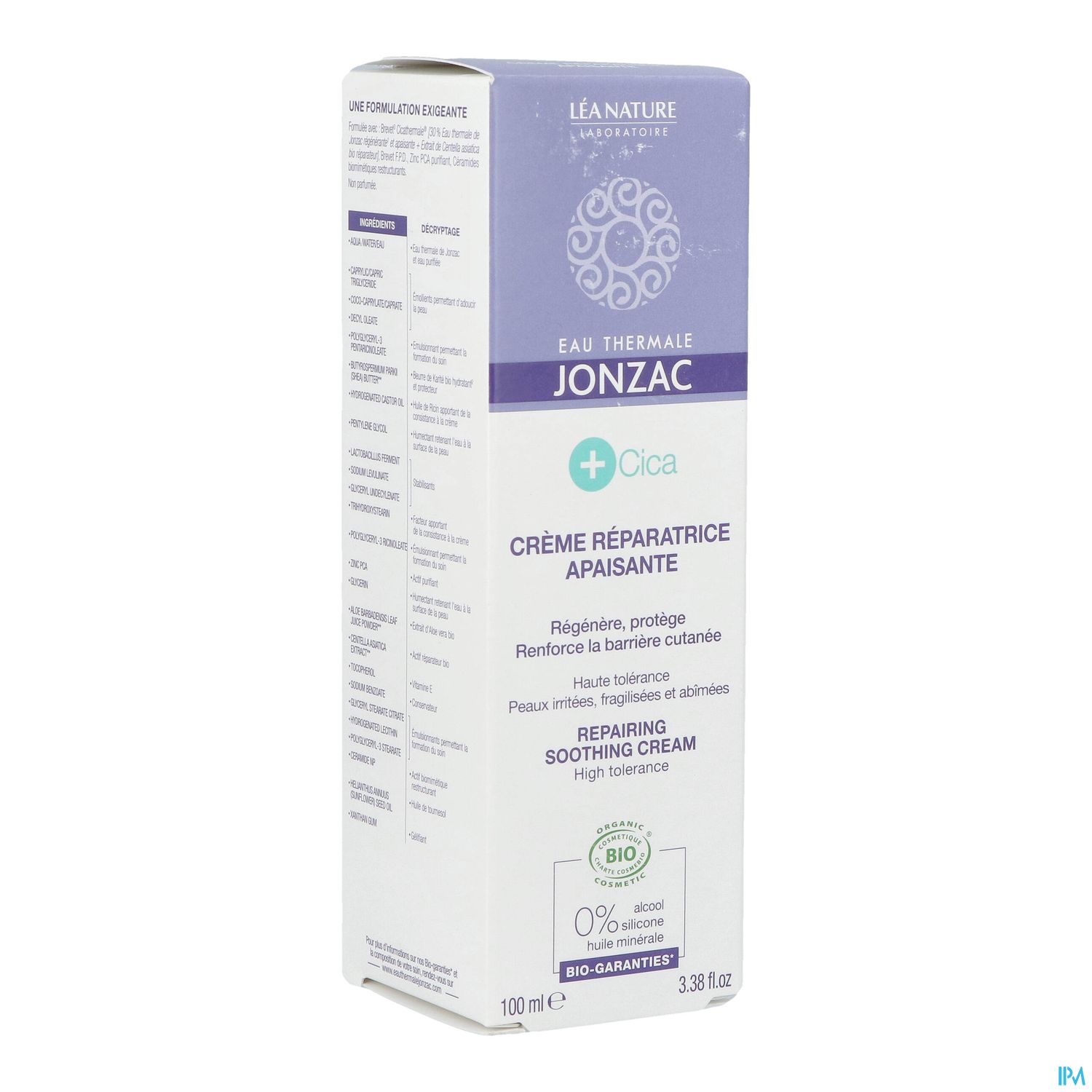 JONZAC CICA+ CR REPAR APAIS 100ML