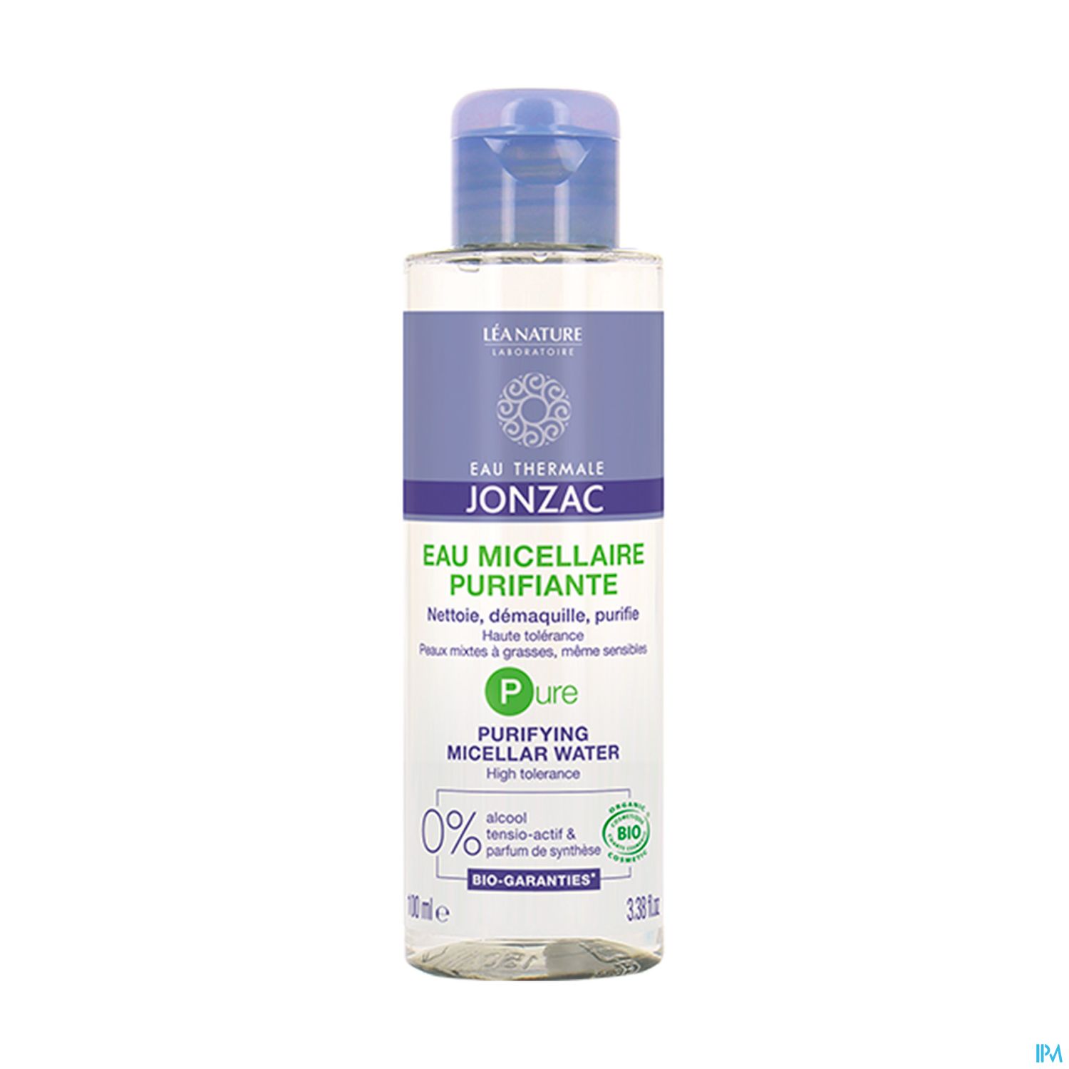 JONZAC PURE EAU MICEL PURIF 100ML