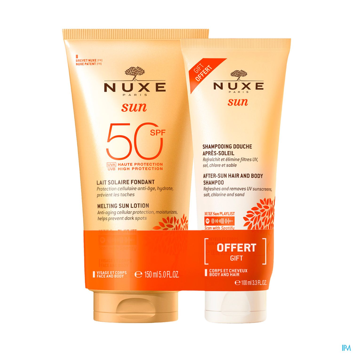 NUXE SUN LAIT SPF50 150+SH DCH OF