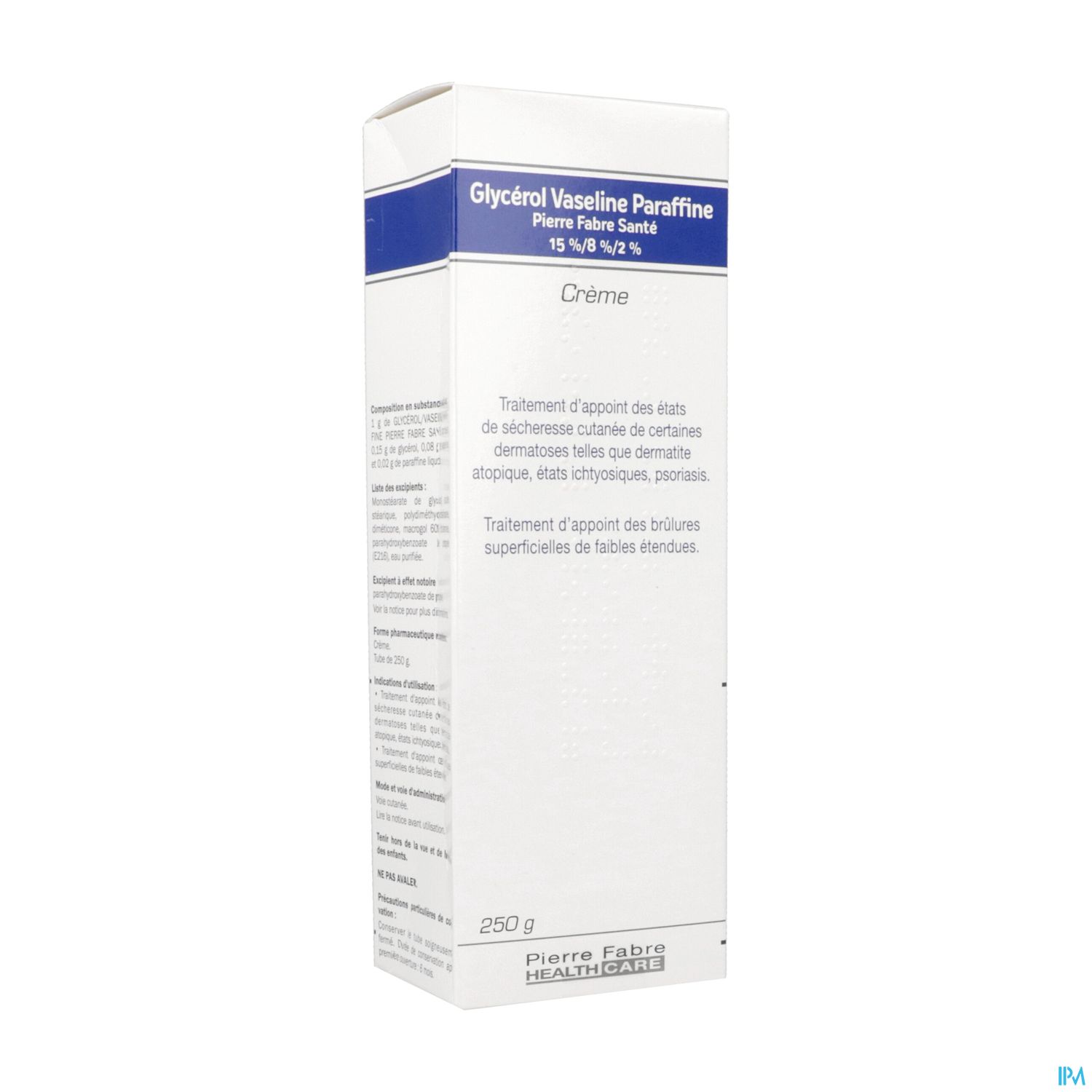 GLYCEROL/VASEL/PARA PFS CR TUB250G